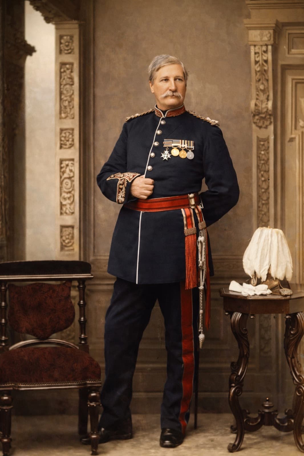 Vintage color photo enhanced — after restoration