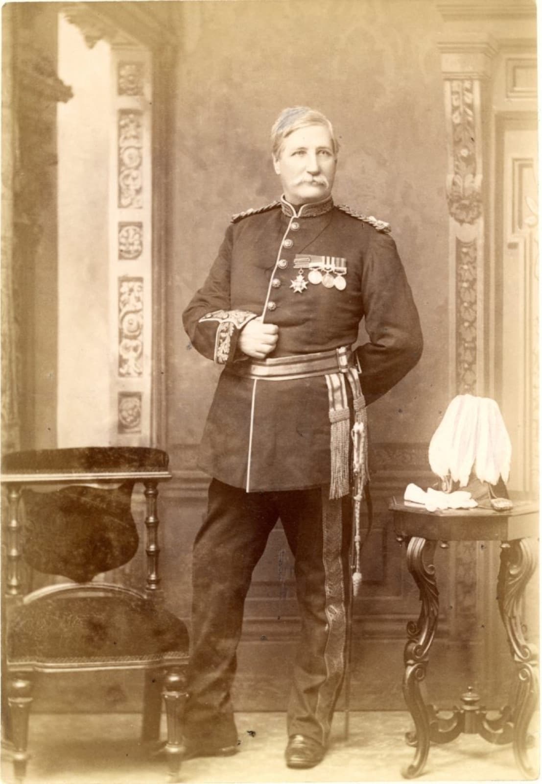 Vintage color photo enhanced — before restoration