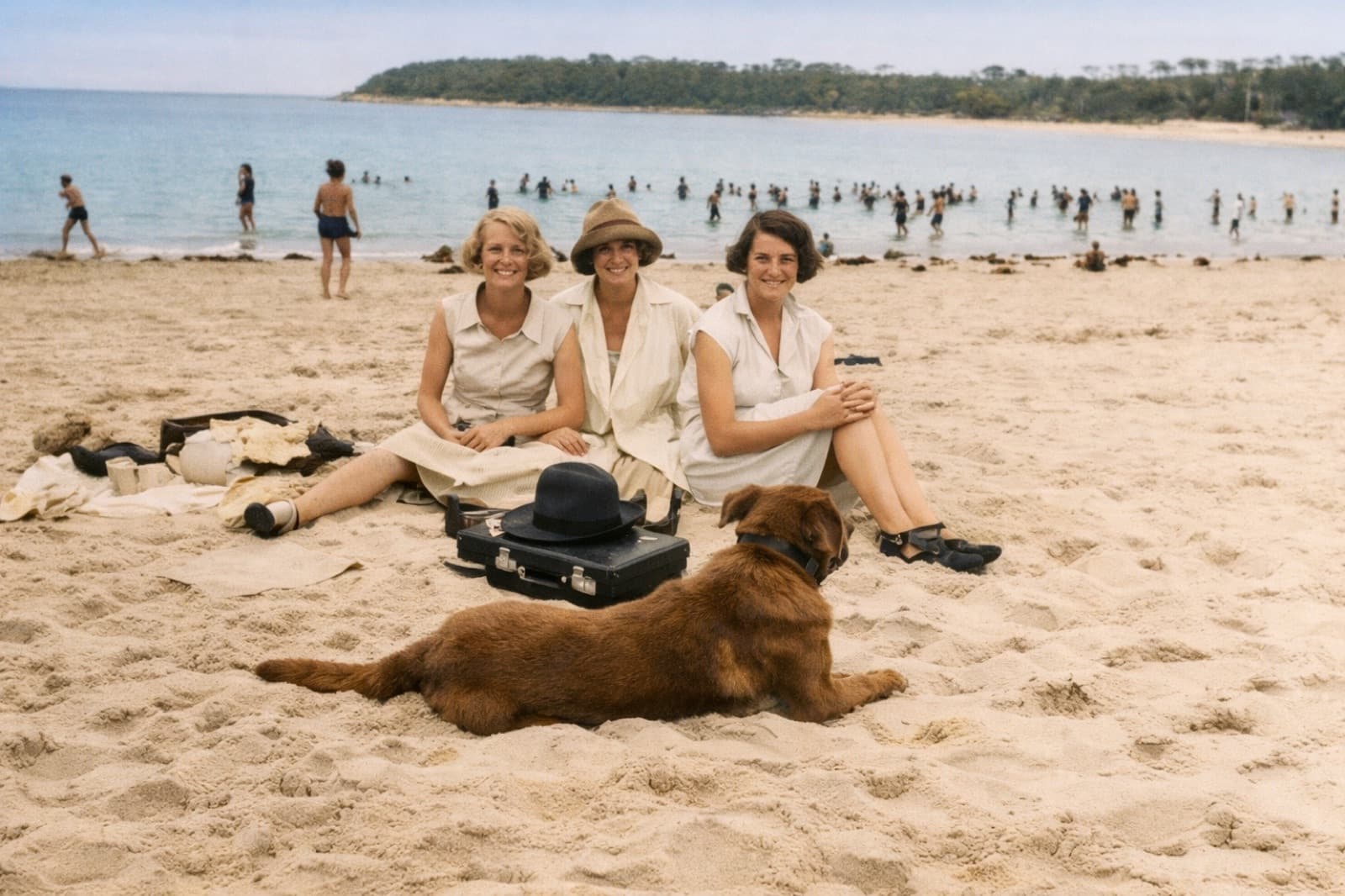 Historical photo restoration — after restoration